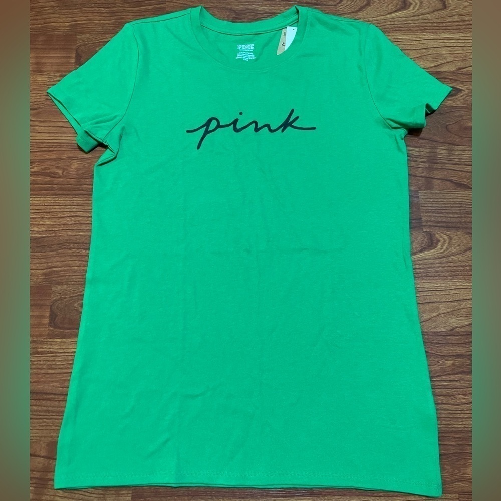 PINK Victoria's Secret Knit Short Sleeve Perfect T-Shirt